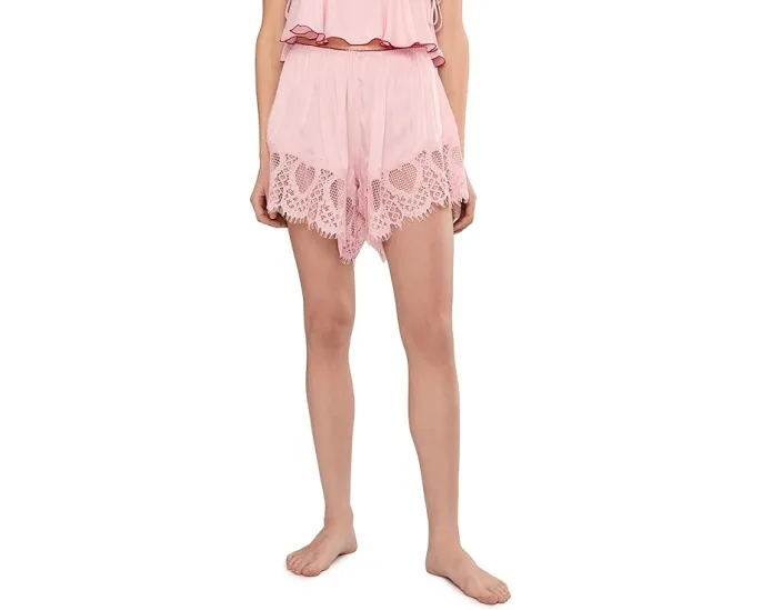 Боксеры Free People Sweet Love с кружевным краем в виде сердец