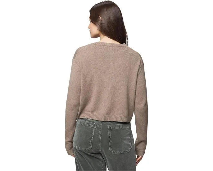 Кардиган Amber Cropped с пуговицами и текстурной вязкой