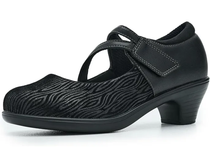 Туфли Orthofeet Ella с технологией Ortho-Cushion для снятия боли и широким мыском