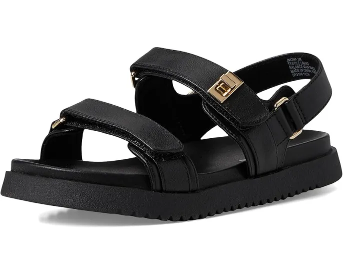 Детские сандалии Steve Madden Mona с регулируемыми ремешками и плоской подошвой