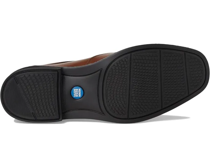 Туфли Nunn Bush Stark Moccasin Toe Slip-On из кожи без шнуровки