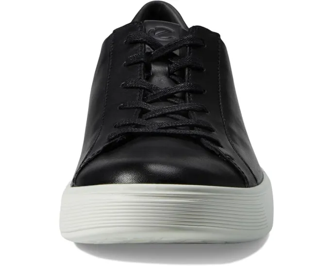 Кроссовки ECCO Street Tray Dress Sneaker черные с технологией FLUIDFORM