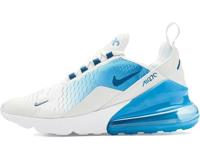 Кроссовки Nike Kids Air Max 270 с амортизацией и сетчатым верхом