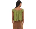 Струящийся топ Dahlia с завязкой из хлопка и льна Free People We The Free