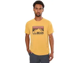 L.L.Bean футболка Everyday SunSmart Tee с коротким рукавом и принтом