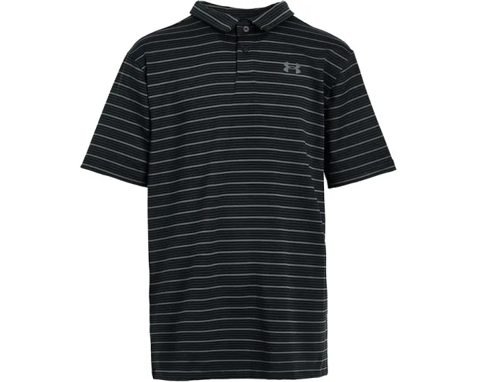 Поло Under Armour Kids Matchplay Printed Golf с воротником и принтом для гольфа