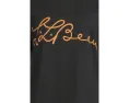 Футболка L.L.Bean Signature Premium Essential Novelty с принтом