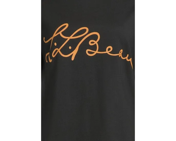 Футболка L.L.Bean Signature Premium Essential Novelty с принтом
