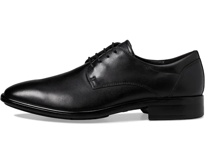 Туфли дерби ECCO Citytray Plain Toe Tie из цельнозерновой кожи