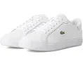 Кроссовки Lacoste Powercourt с верхом из кожи и контрастным крокодилом