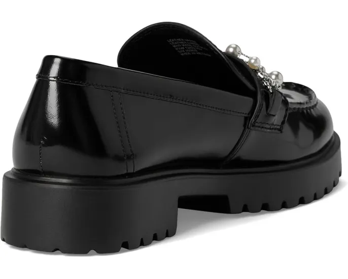 Лоферы Tory Burch Classic Embellished Lug с декором из жемчуга и металла