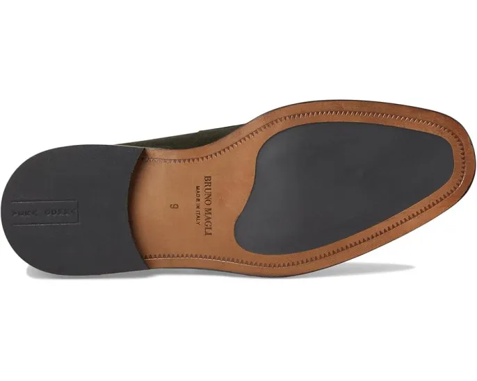 Лоферы Bruno Magli Venezia с миндалевидным носком и прострочкой