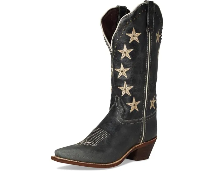 Ковбойские сапоги Laredo Serenade до середины икры с каблуком и декоративной строчкой