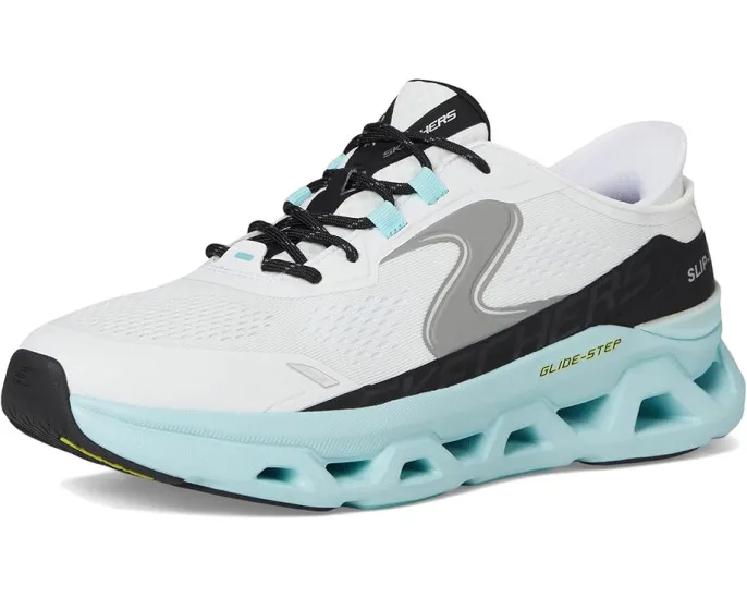 Веганские кроссовки Skechers Glide-Step Altus Hands Free Slip-In с геометрической подошвой