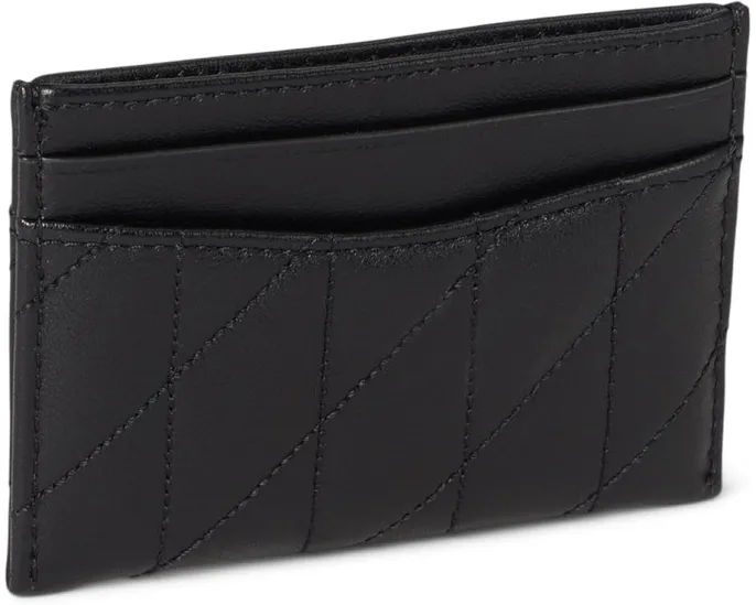 Картхолдер COACH с стежкой Pillow из мягкой кожи