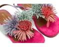 Kurt Geiger London Детские сандалии Mini Fringe с бахромой и пряжкой
