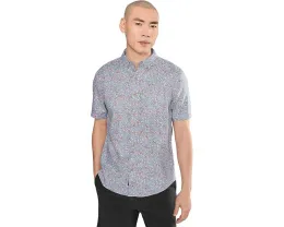 Рубашка Faherty Short Sleeve Breeze с принтом и расслабленным кроем