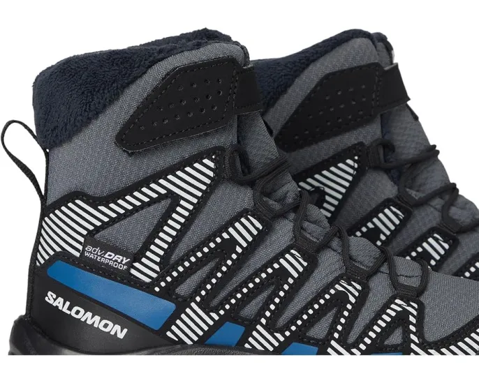 Детские трейловые кроссовки Salomon Xa Pro V8 с системой быстрой шнуровки