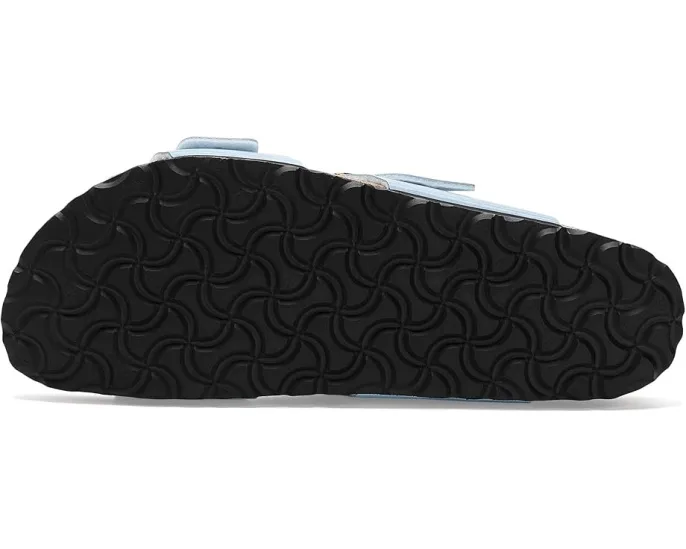 Сандалии Sydney Luxe Buckle от Birkenstock с патинированным верхом и крупными пряжками