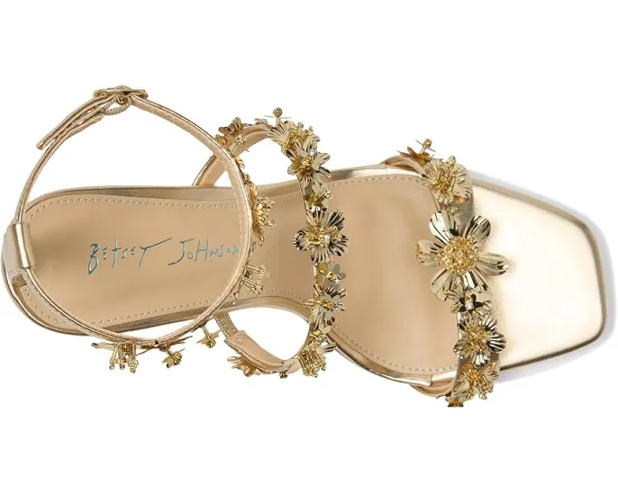 Босоножки Blue by Betsey Johnson Lorra на шпильке с жемчужным каблуком