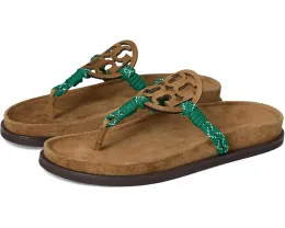 Сандалии Tory Burch Miller Rope Cloud с логотипом T и ремешком из полиэстера