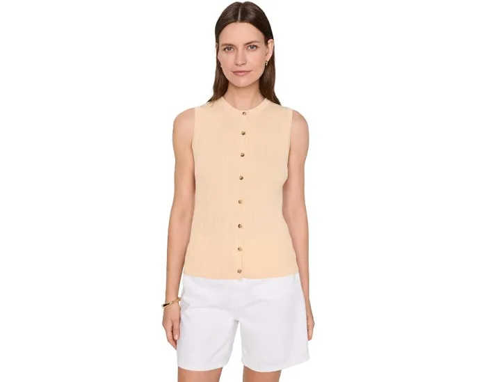 Manhattan Rib Button Cardi кардиган Sanctuary в черном цвете