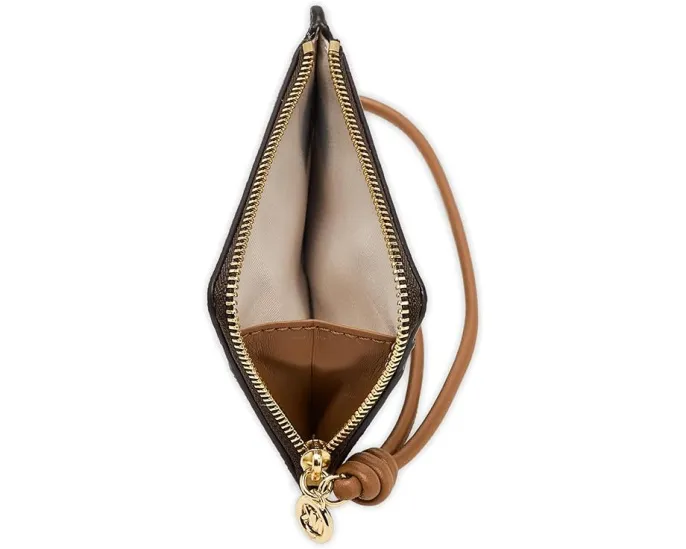 MICHAEL Michael Kors косметичка Jet Set Small Card Case Wristlet на запястье