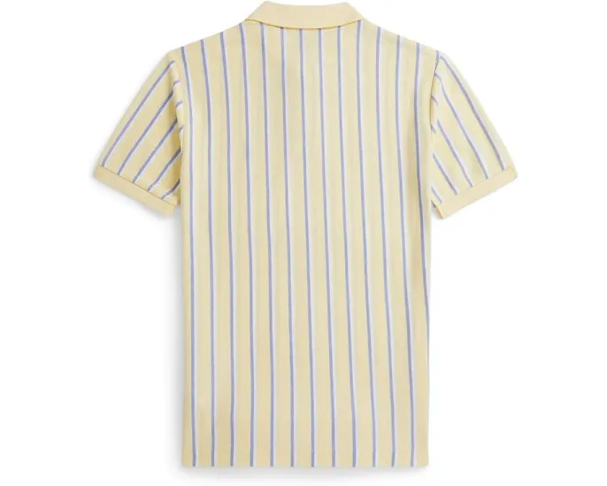 Поло Polo Ralph Lauren из оксфордской сетки в полоску для детей старшего возраста