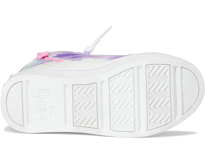 Кроссовки SKECHERS KIDS Twi-Lites 2.0 с подсветкой и дизайном единорога-кошки