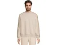 Свитшот UGG Tasman Crew Neck с тесьмой на рукавах из переработанного полиэстера