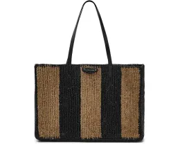 Вместительная сумка-тоут Large Tote с полосатым дизайном от Rebecca Minkoff