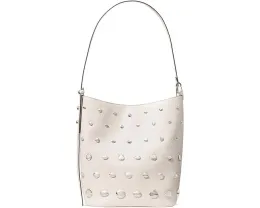 Сумка-ведро Halo из мелкозернистой кожи со стразами на плечевом ремне Kate Spade New York