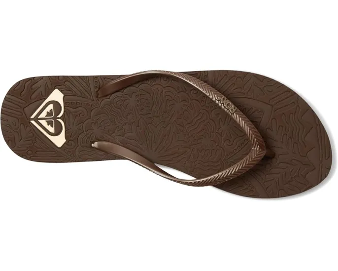 Шлепанцы Roxy Antilles II с резиновой стелькой