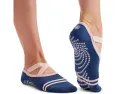 Сцепляющиеся носки для йоги Grippy Yoga Socks Gaiam с перекрестными ремешками