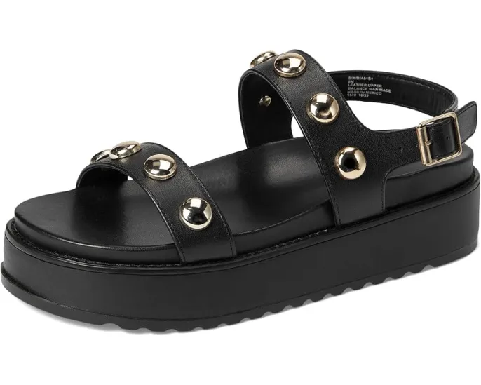 Сандалии Steve Madden Bia на платформе с декоративными шипами и регулируемым ремешком