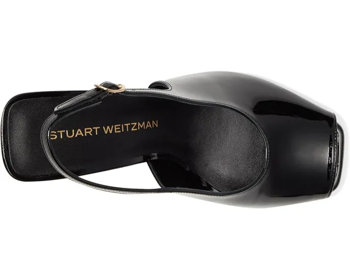 Туфли Val Slingback 85 Stuart Weitzman на шпильке с открытым мысом