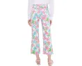 Джинсы Harleen с высокой посадкой и расклешенным краем Lilly Pulitzer