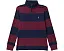 Поло с капюшоном в полоску из хлопкового интерлока Polo Ralph Lauren Kids для детей