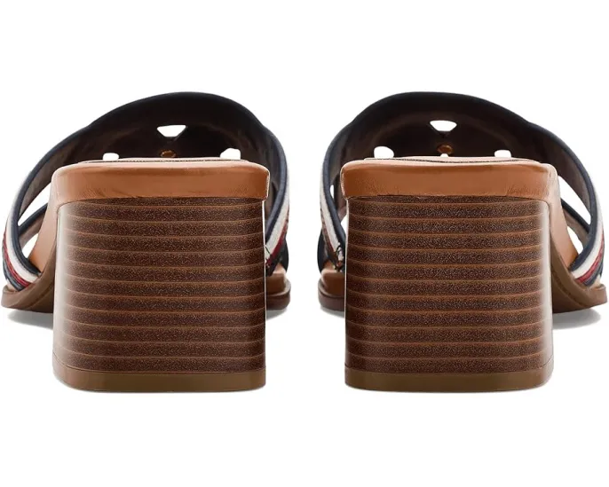 Босоножки Marica Tommy Hilfiger на блочном каблуке с переплетающимися ремешками