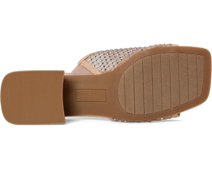 Босоножки Buenita на устойчивом каблуке с сетчатым верхом