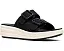Сандалии Clarks Drift Faye на танкетке с текстильным верхом и двойной пряжкой