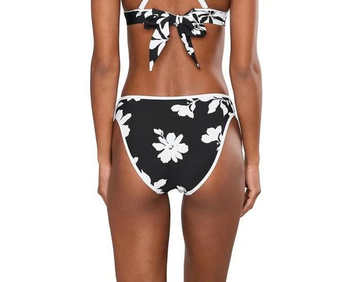 Женские брюки с высокой посадкой Seafolly Mayflower с цветочным принтом