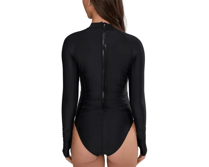 Длинный цельный купальник Nike Hydralock Fusion с защитой UPF 40+