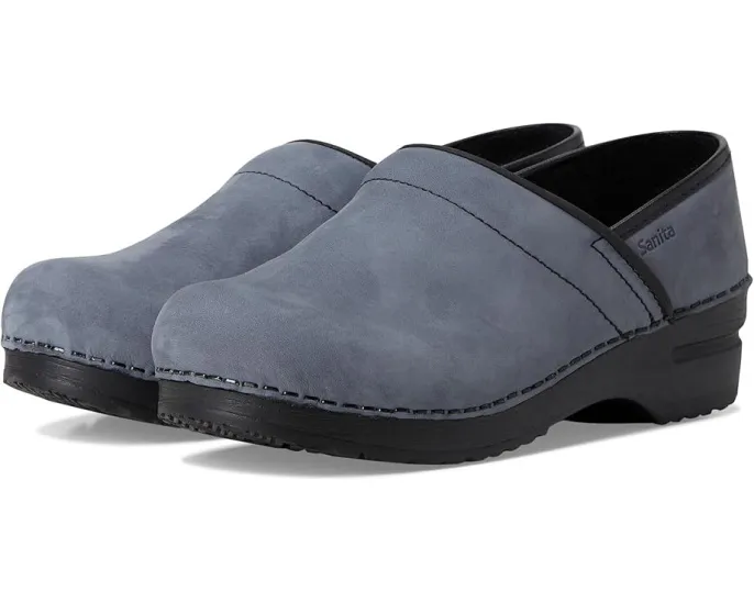 Профессиональные рабочие сабо Sanita из промасленного нубука