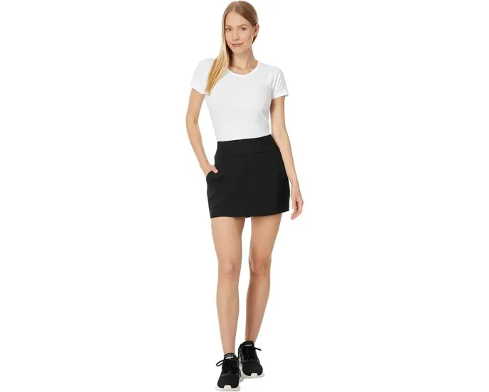 Adidas Ultimate365 Solid 14 дюймов (35.56 см) юбка-шорты для гольфа с технологией AEROREADY