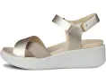 Сандалии ECCO Flowt Wedge Luxury Crossband с клиновидным каблуком и регулируемой лодыжечной лямкой