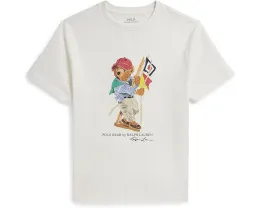 Детская футболка Polo Ralph Lauren с медведем из хлопкового джерси для детей старшего возраста