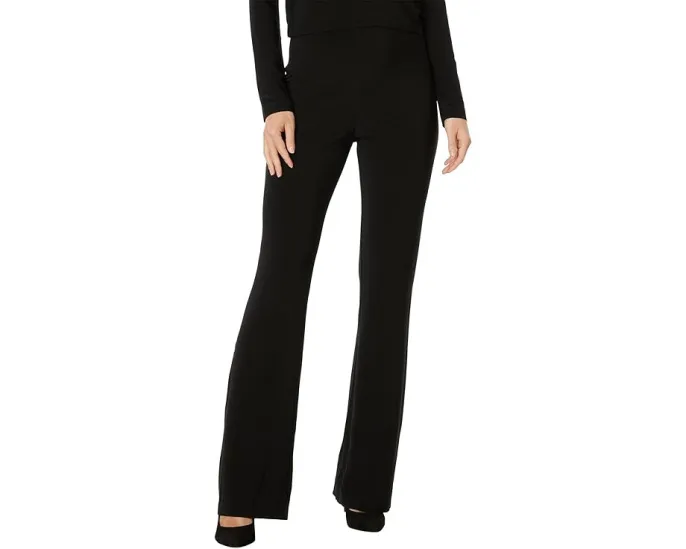 Брюки Norma Kamali Boot Pants с клешем и эластичным поясом