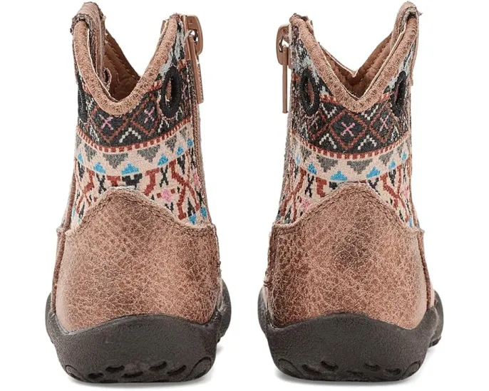 Сапоги Cowbaby Willow Aztec с принтом ацтеков и боковой молнией