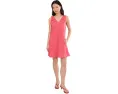 Bow Strap V-Neck A-Line Dress